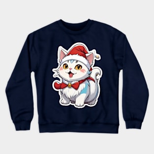 Cat christmas Crewneck Sweatshirt